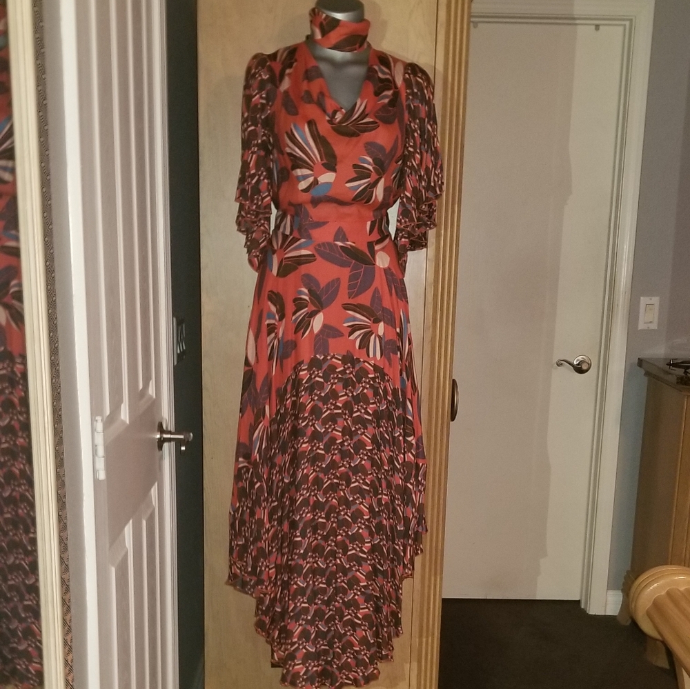 FREE PEOPLE High Low Maxi Dress